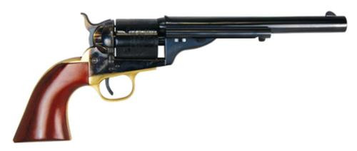 Cimarron 1872 Open Top Navy .38 Colt and Special 7.5" Barrel Standard Blue Finish One Piece Walnut Grip