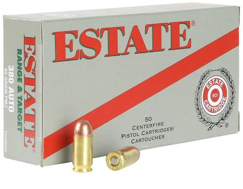 Estate Range .40 S&W, 165 Gr, FMJ, 50rd/Box