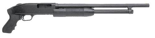 *D* Mossberg 500 Cruiser Pump 20ga 18.5" Barrel, CB 3", Black Synthetic Pistol Grip Stock Blued, 5rd