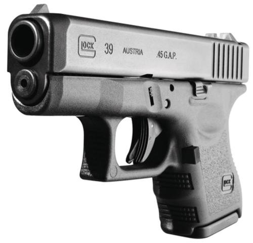 Glock G39 .45 GAP, Fixed Sights, 6rd Mags