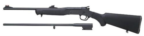 Braztech Youth Combo Two Barrels/One Action 22LR 18.5 Inch Barrel And .410 Ga 22 Inch Barrel Blue Finish Synthetic Black Stock