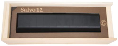 Silencerco Salvo 12 Shotgun Silencer 12 Ga Without Mount Hard Coat Anodized Black