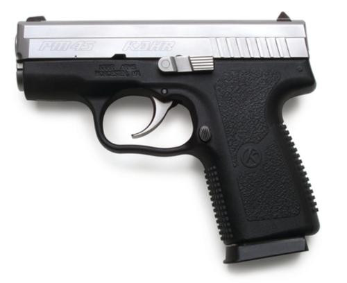 Kahr Arms PM45 45 ACP, 3.1" Barrel, Poly/Stainless Steel