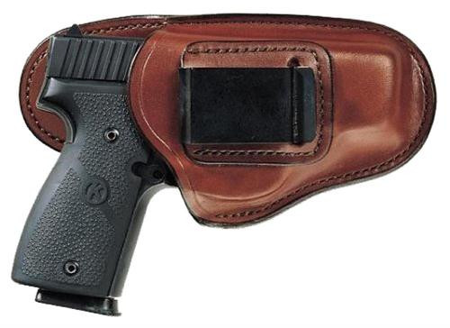 Bianchi 100 Professional Size 08 Inside Waistband Leather Tan Belt Clip Fits Sig P238/Colt Pony/Springfield 911