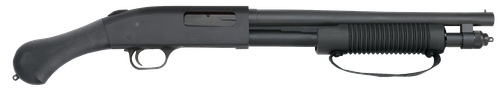 Mossberg 590 Shockwave 20 Ga, 3" Chamber 14.375" Barrel, Black, Raptor Birdshead Grip, 5rd