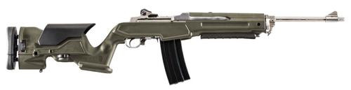 Archangel Precision Stock Olive Drab Green Synthetic Fixed with Adjustable Cheek Riser for Ruger Mini-14, Mini Thirty