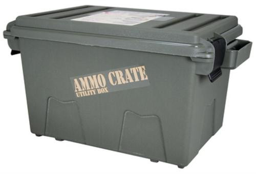 MTM Case-Gard Ammo Crate Utility Box Army Green Polypropylene