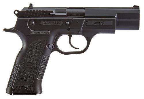 Sarsılmaz SAR B6 Single/Double 9mm 4.5" Barrel, Black Polymer Grip Black, 17rd