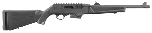 Ruger PC Carbine 9mm, 16" Threaded Barrel, Black, Synthetic Stock, 17rd