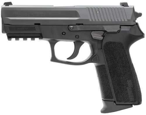 Sig Sauer SP2022 9mm, 3.9" Barrel, Night Sights, Decocker, Black, 10rd