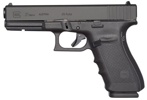 Glock G21 Gen4, 45 ACP, 4.6", 13rd, Black