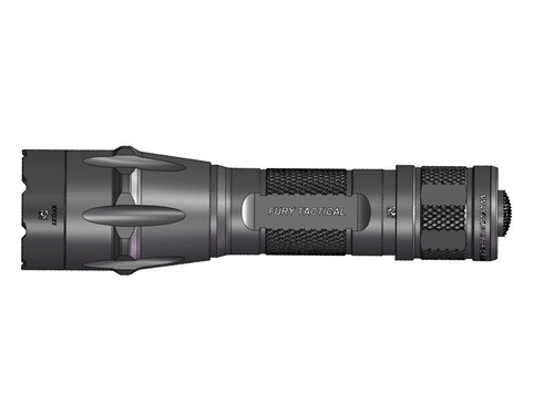 Surefire Fury Dual Fuel Tactical, Flashlight, 1500 Lumens, Black