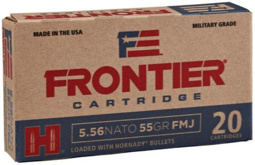 Frontier 5.56mm, 75 Gr, Boattail Hollow Point Match, 20rd Box