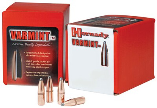 Hornady Rifle Bullets .312 Diameter 174gr Round Nose Interlock, 100/Box