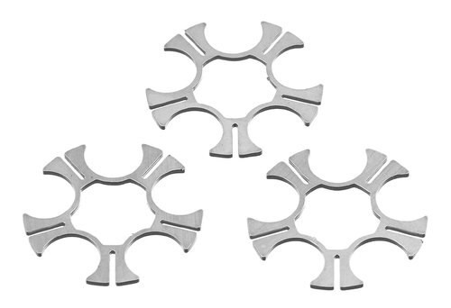 Ruger SP101 Moon Clips 9mm, Stainless Steel Black, Three Pack