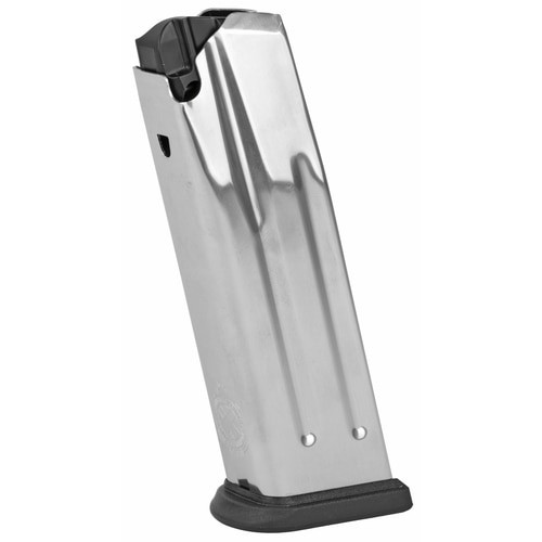 Springfield XD-M Magazine 10MM, 15Rd, Fits XD-M, Stainless Finish