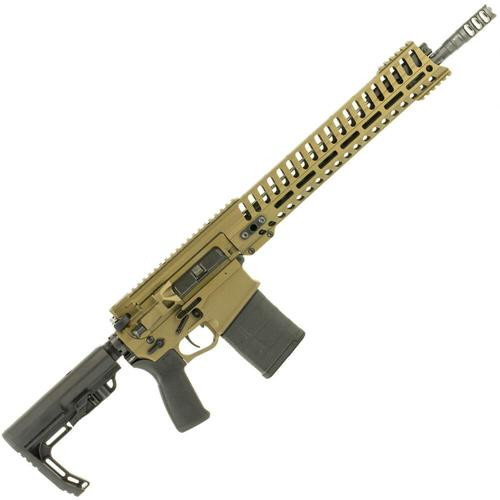POF-USA Revolution DI, .308 Win, 16.5" Barrel, 20rd, Direct Gas Impingement, 14.5" M-LOK Rail, Burnt Bronze