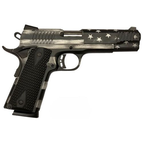 Citadel 1911-A1, 45 ACP, 5" Barrel, 8rd, Battleworn Gray Flag