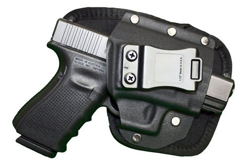 Crossfire Elite Shooting Gear The EDC Black Nylon Holster Firearm Fit : 2"-2.5" Sub-Compact