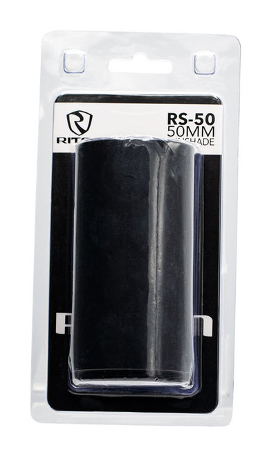 RITON OPTICS RS-50 Sunshade, 50mm, Lens Shade, 6061-T6 Aluminum, Black