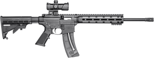 Smith & Wesson M&P15-22 Sport Optic Pkg 22 LR, 16.5" Threaded Barrel, Black, MP100 Optic, 25rd