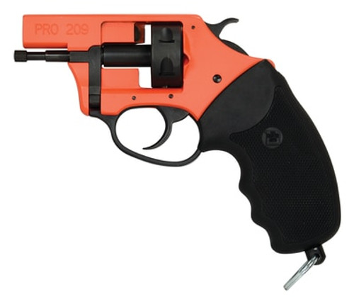 Charter Arms Pro Starter Pistol 209, 209 Primer, 6rd, Black/Orange