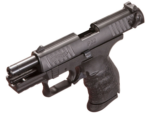 Walther P22 Q .2 2LR, 3.42" Barrel, 3-Dot Combat, Black, 10rd