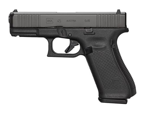Glock 45 Gen5, 9mm, 4.02" Barrel, 10rd, MOS, Black