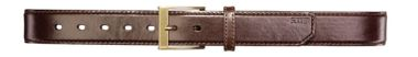 5.11 Men's Leather Casual Belt, 1.5", Classic Brown, Small
