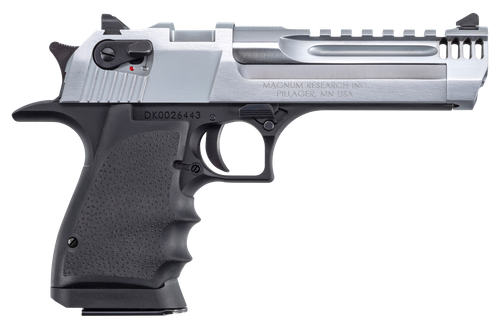 Magnum Research Desert Eagle L5 44 Remington Magnum, 5" Barrel, Stainless Steel Slide, Black Frame/Grip, 9rd