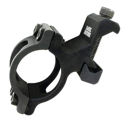 Daniel Defense Offset Flashlight Mount with 1" Diameter Aluminum Black Hard Coat Anodized