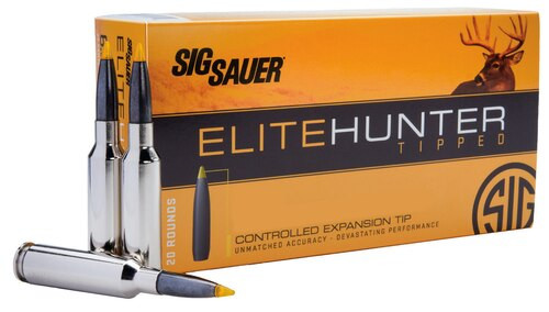 Sig Sauer Elite Tipped Hunting, 270 Winchester, 140gr, Ballistic Tip, 20rd Box