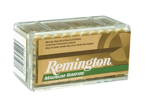 Remington 22 Winchester Magnumnum 40gr, Soft Point, 50rd Box