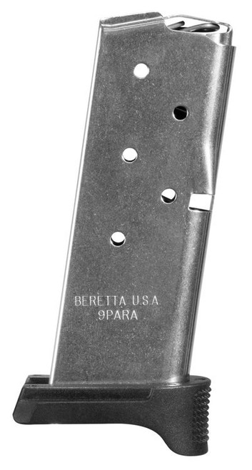 Beretta Magazine, 9mm, 6Rd, Fits Beretta APX Carry
