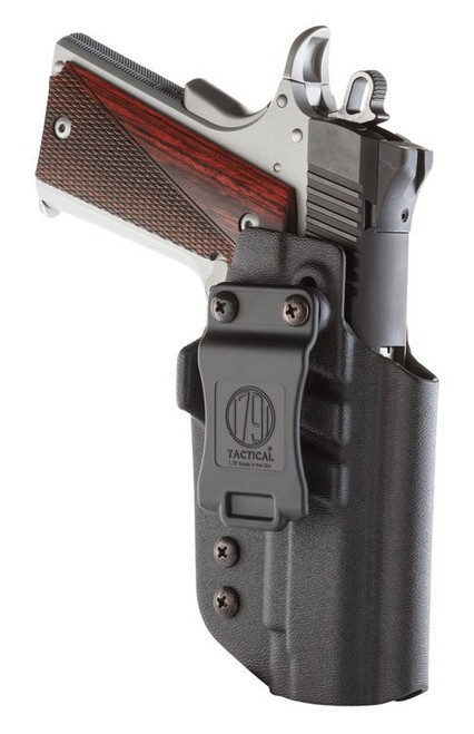 1791 Tactical Kydex, Inside Waistband Holster, Right Hand, Fits Government 1911, Black Kydex