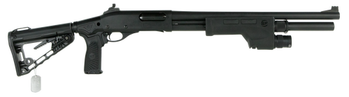 Wilson Combat CQB Pump 12 Ga, 18.5" Barrel, 3", Super-Stoc Carbine Collapsible, Black Parkerized Armor-Tuff, 6rd