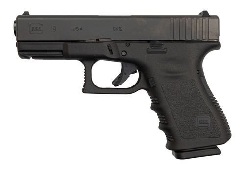 Glock 19 Gen3 9mm, 4" Barrel, Black, 2 x 15rd Mag