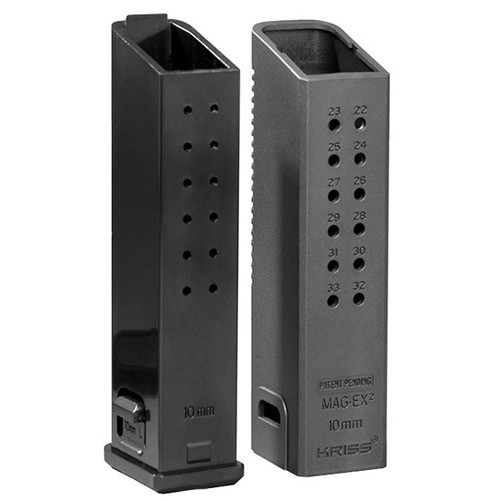 Kriss Magazine Extension 45 ACP, Alpine White, For Vector, 3 Pack