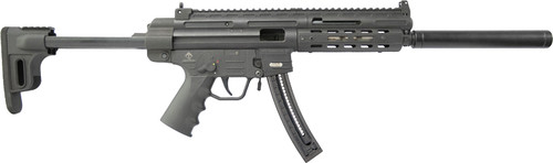 ATI GSG-16 22 LR, 16.25" Barrel, Black, Synthetic, M-Lok Handguard, 22Rd