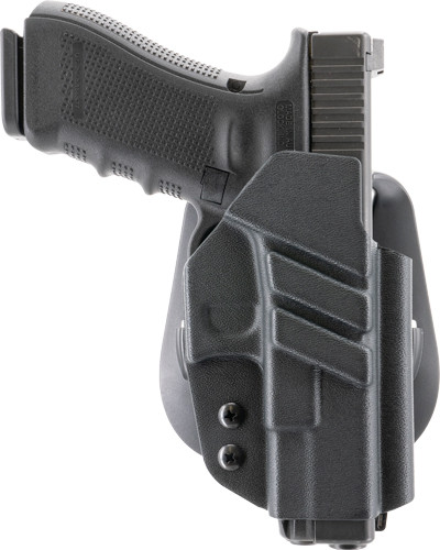 1791 Gunleather Tactical Kydex Outside Waistband Black Kydex Paddle Compatible Glock
