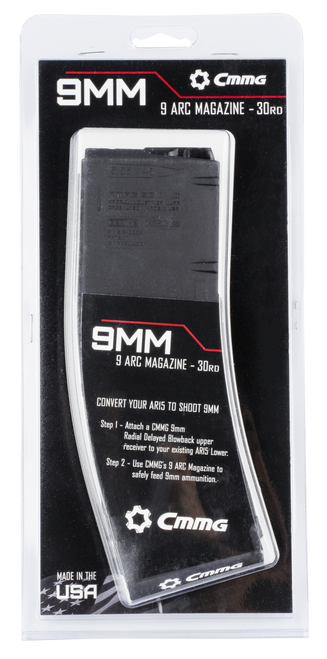 CMMG Magazine 9AR Conversion, 9mm, Black, 30rd