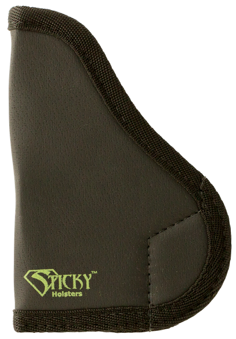Sticky Holsters SM-3 Walther PKT 380 Latex Free Synthetic Rubber Black Green Logo