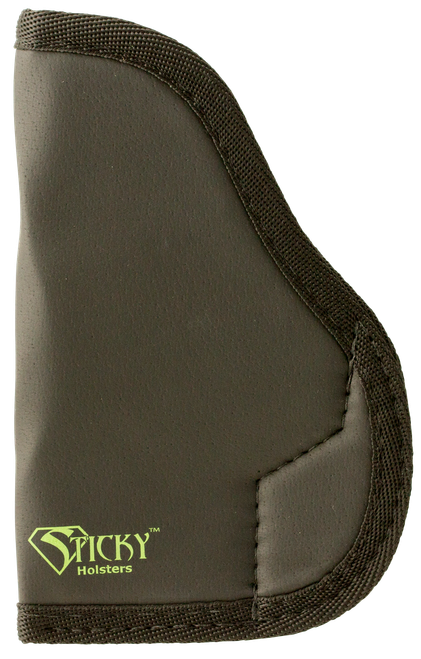 Sticky Holsters MD-1 Small 9mm up to 3.5" Barrel Ruger LC-9 Latex Free Synthetic Rubber Black Green Logo