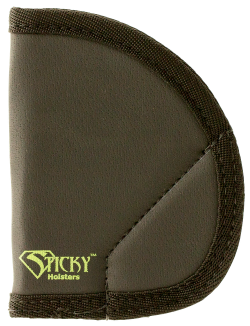 Sticky Holsters MD-5 Ruger LCR/S&W J-Frame Latex Free Synthetic Rubber Black Green Logo