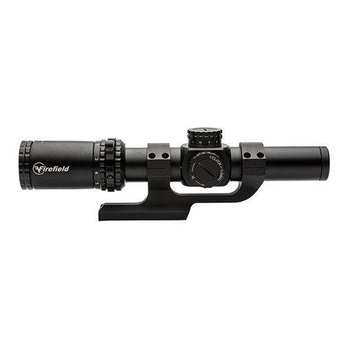 Firefield Rapid Strike 1-6x 24mm Obj 102-18.20 ft @ 100 yds FOV 30mm Tube Matte Black Illuminated Red/Green Circle Dot