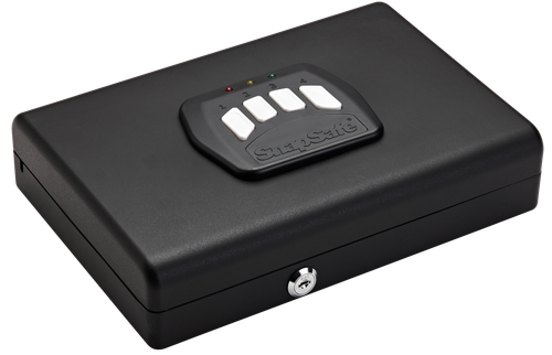SnapSafe Specialty Key Pad Gun Safe, 11" L x 8.5" W x 2.25" D