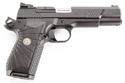 Wilson 1911 EDC X9L, 9mm, 5",, Black Armor-Tuff Black, G10, 15 rd