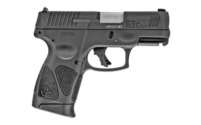 Taurus G3C 9mm, 3.26" Barrel, Black, Polymer Grip, 12rd