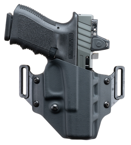 Crucial Concealment Covert OWB Glock 43/43X, Kydex, Black, RH