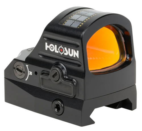 Holosun 507C Pistol Open Sight, Solar, Red Multi-Reticle, 7075 Aluminum, Open, Solar, Shake Awake, Pistol